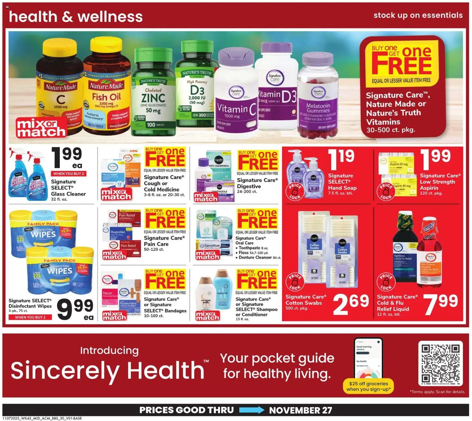 Acme Big Book of Savings - valid from 07.11.2025 | Page: 30 | Products: Melatonin, Shampoo, Conditioner, Soap