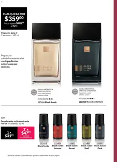 Vista previa de AVON campaña 3 2026, nuevo folleto de la tienda, válido en México a partir del 30.01.2026 | Página: 72 | Productos: Desodorante, Antitranspirante, Fragancia