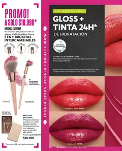 Catálogo CyZone Campaña 18 válido desde el 01.12.2025 | Página: 48 | Productos: Brillo, Estuche, Polvo, Labial