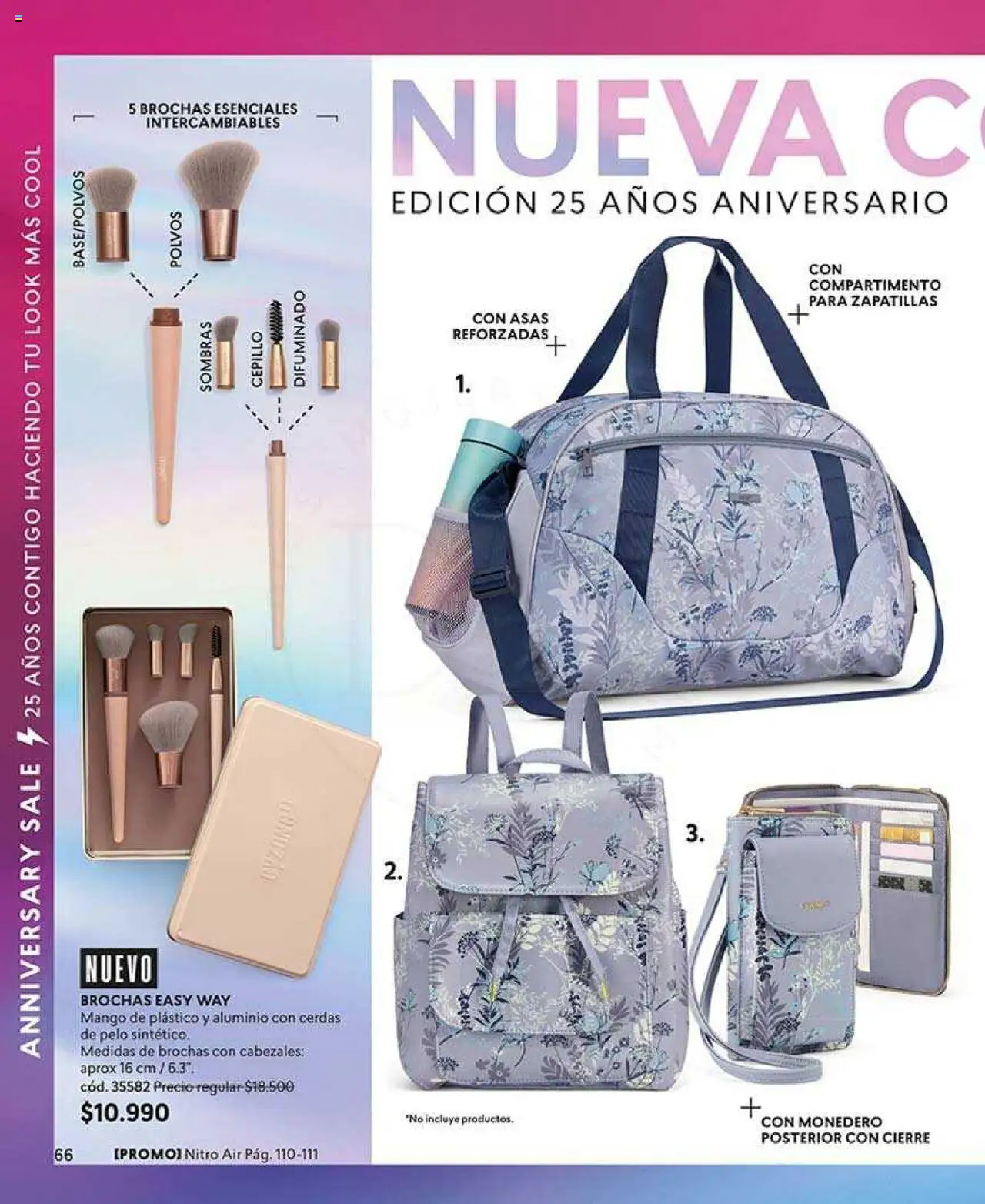 Catálogo CyZone Campaña 10 │ válido desde el 02.06.2025 | Página: 66 | Productos: Monedero, Mango, Cepillo, Zapatillas