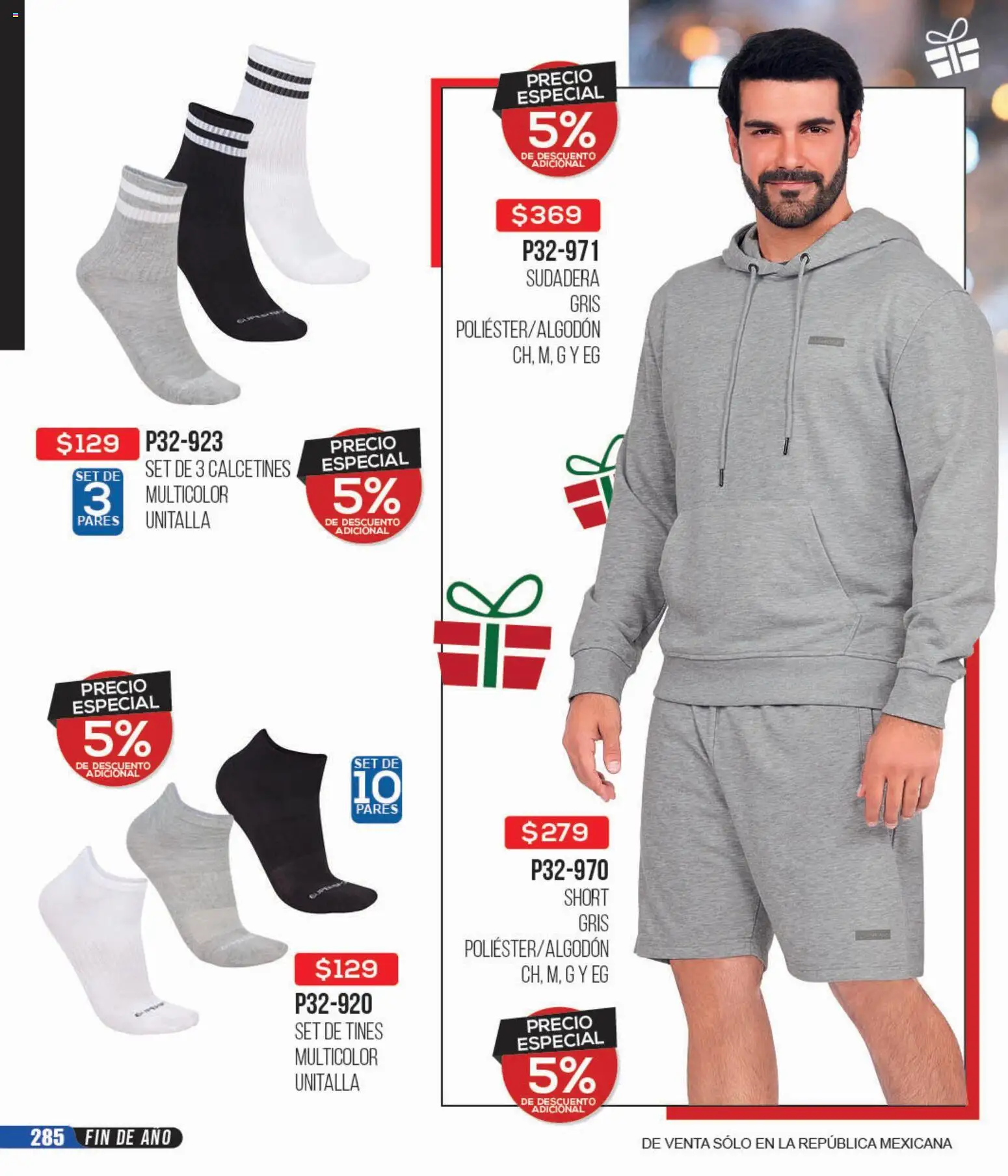 Nuevas ofertas de Cklass válidas en toda la República Mexicana desde el 15.12.2025. ¡Encuentra las mejores ofertas en Cklass catálogo Rebajas fin de año calzado! | Página: 286 | Productos: Sudadera, Short