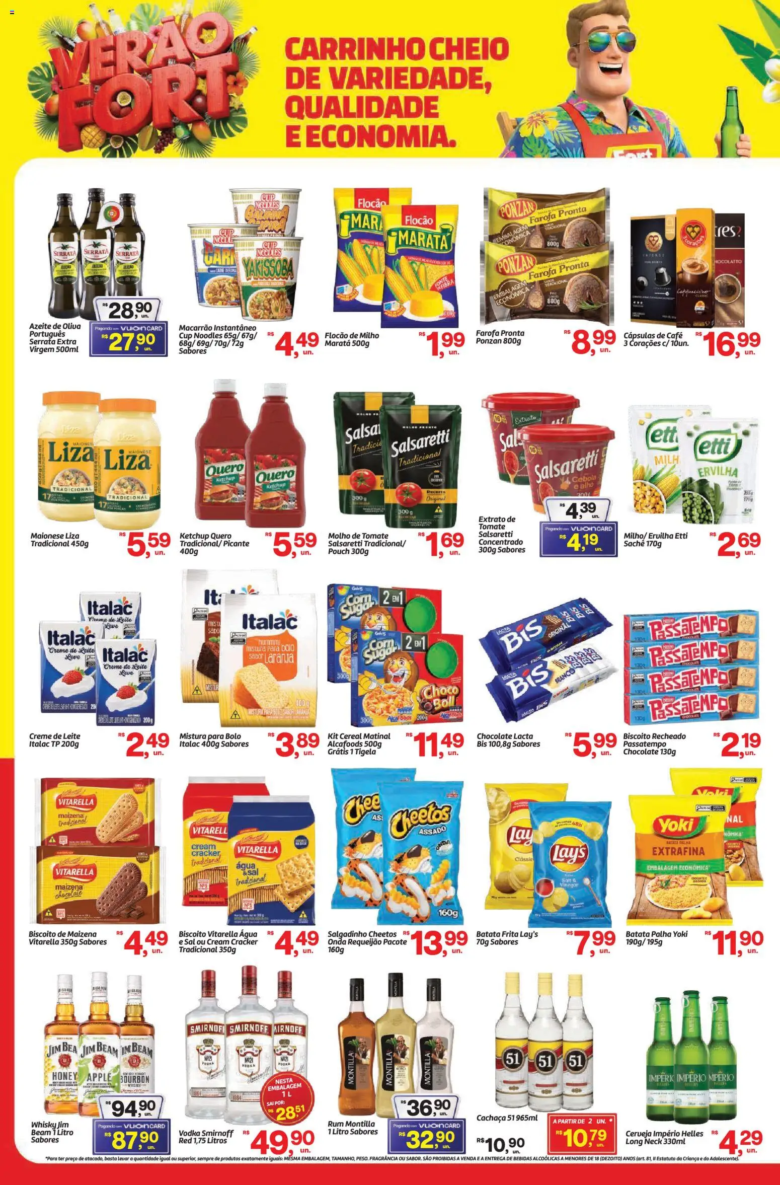 Fort Atacadista Folheto - válido de 12.01.2026 | Página: 2 | Produtos: Fragrância, Biscoito, Cerveja, Bourbon