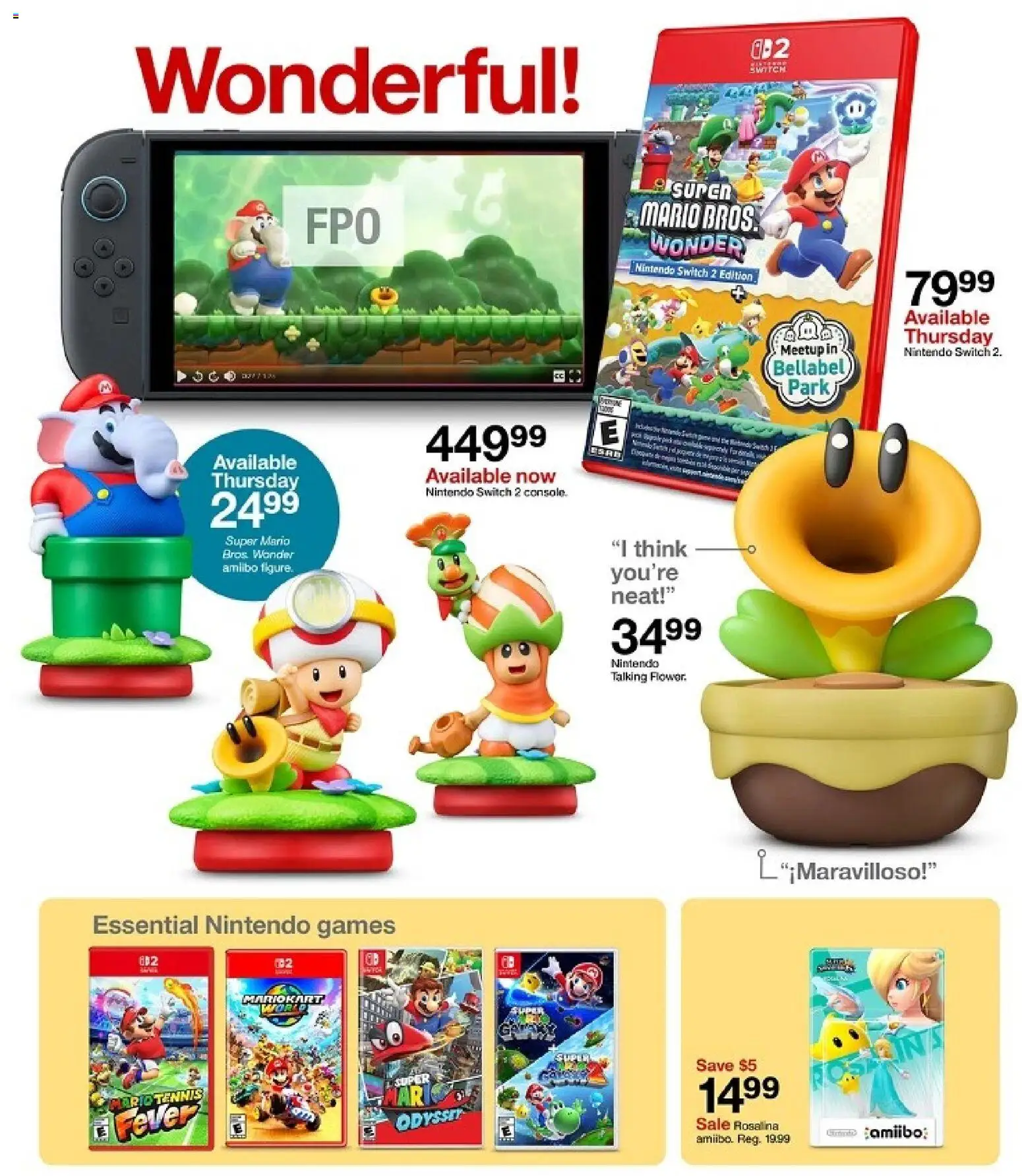 Target Weekly Ad - valid from 22.03.2026 | Page: 24 | Products: Switch, Nintendo