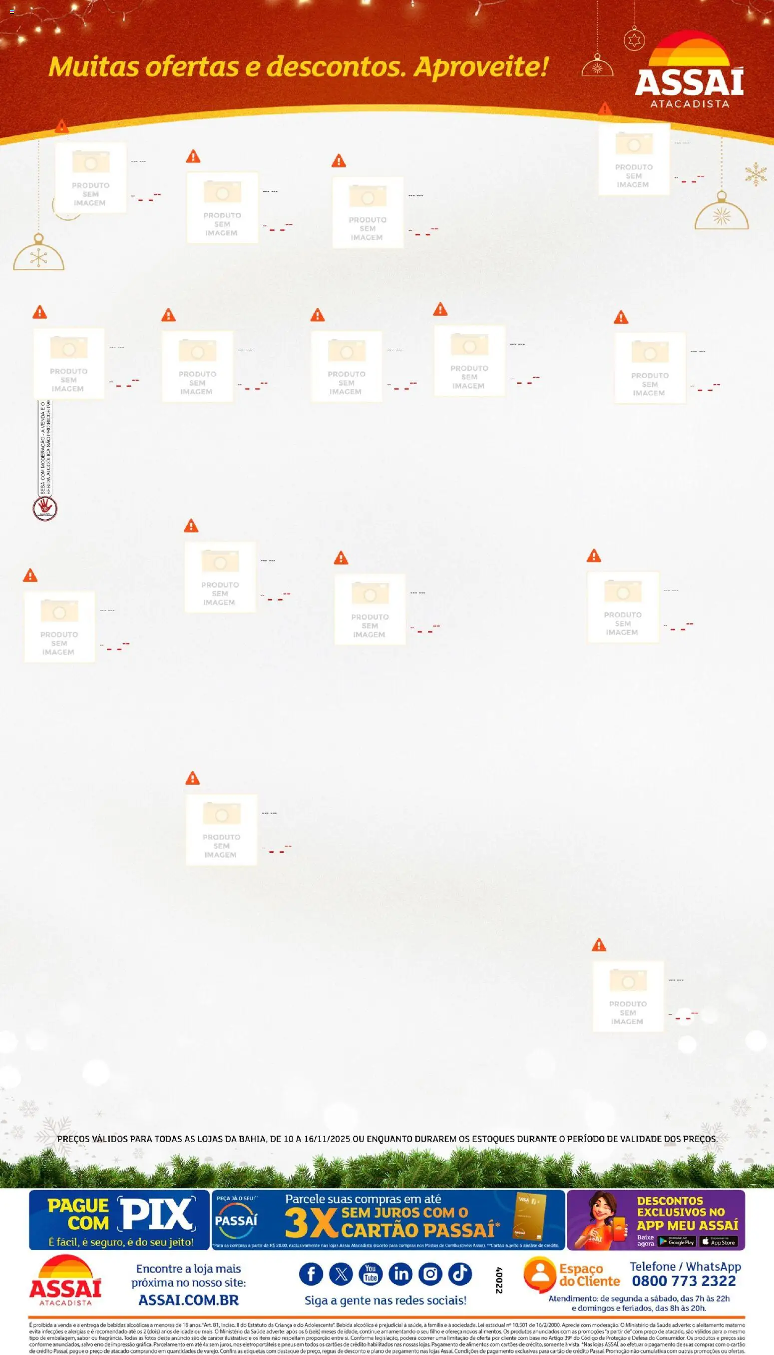 Assaí Atacadista Folheto - válido de 18.12.2025 | Página: 2 | Produtos: Pneus, Base, Bebida, Telefone