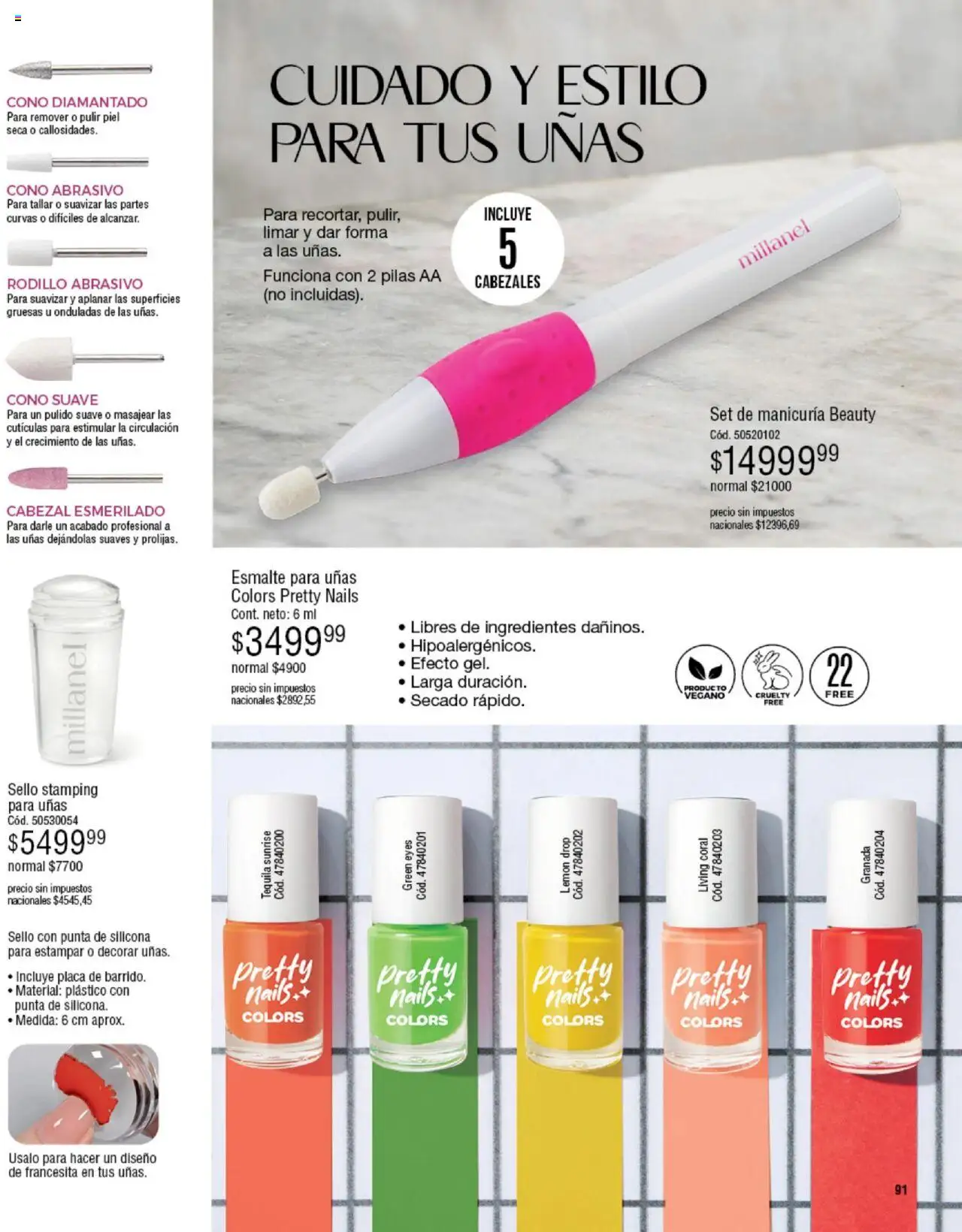 Millanel catálogo │ válido desde el 15.09.2025 | Página: 91 | Productos: Pilas, Rodillo