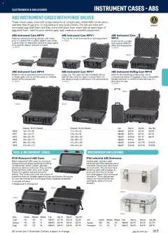 Preview of Jaycar Engineering & Scientific Catalogue 2025/2026  - valid from 09.07.2025 | Page: 217 | Products: Camera, Case