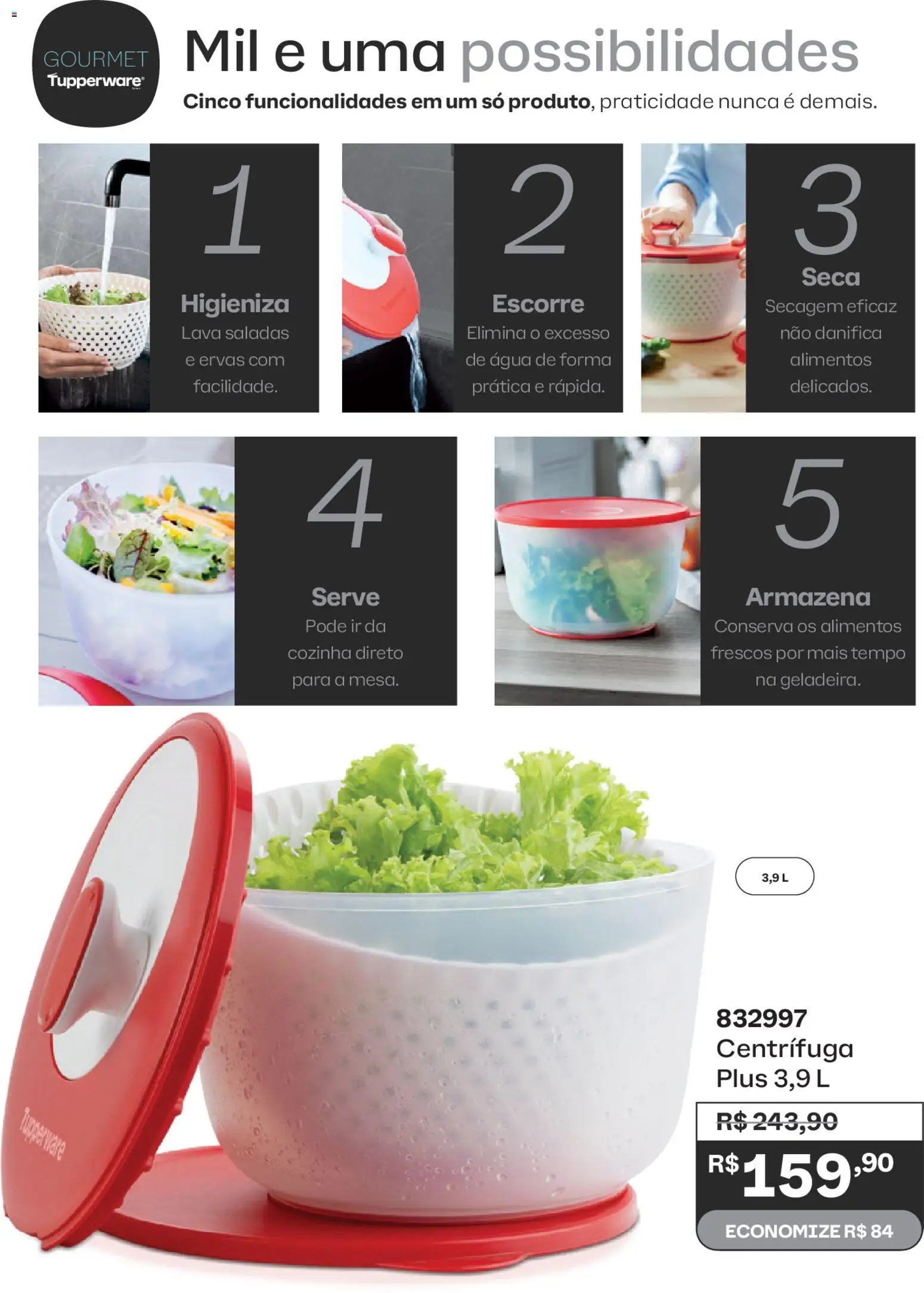 Tupperware Folheto - válido de 01.05.2026 | Página: 53 | Produtos: Mesa