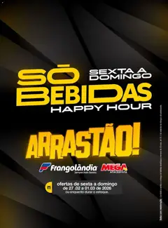 Frangolândia ofertas Bebidas - Pré-Visualização do folheto da loja Frangolândia, válido de 27.02.2026