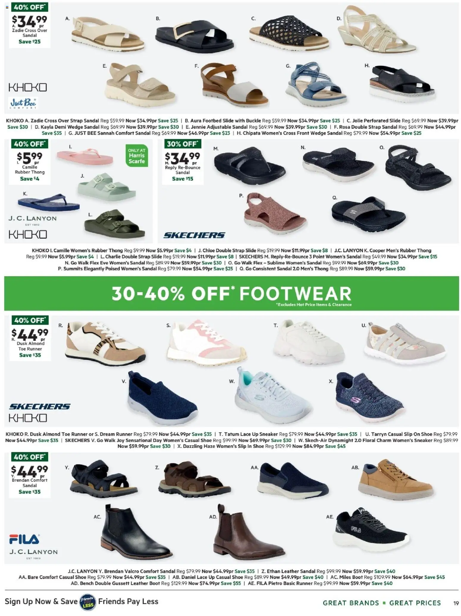 Harris Scarfe catalogue - valid from 05.01.2026 | Page: 19 | Products: Floral, Slip, Bench