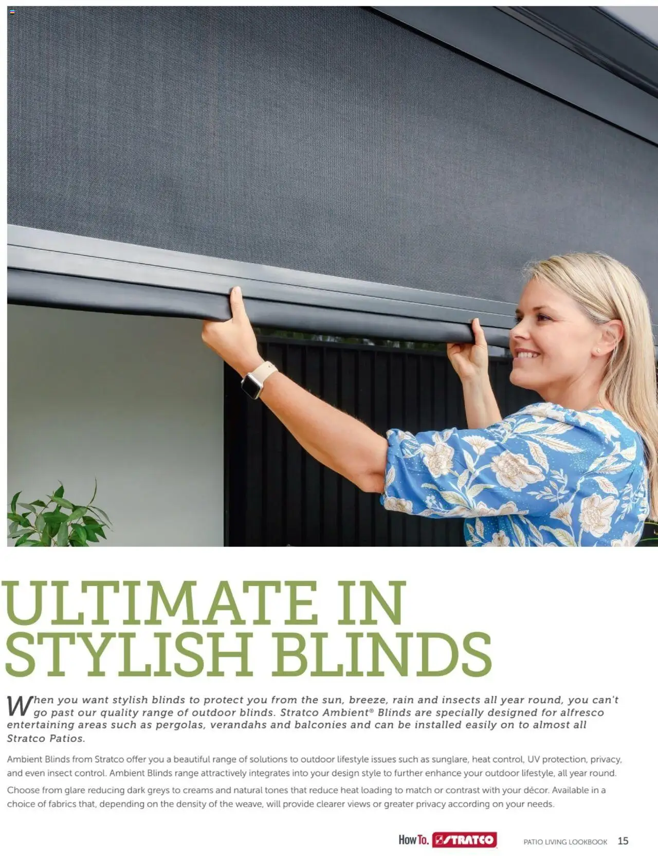 Stratco catalogue - valid from 05.07.2024 | Page: 15 | Products: Blinds