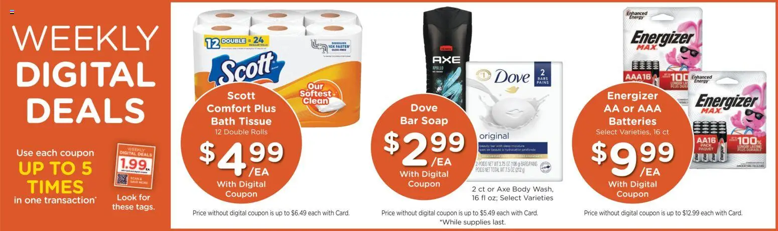 Fry's Food Weekly Ad - valid from 17.12.2025 | Page: 3 | Products: Axe, Bath, Soap, Bar Soap