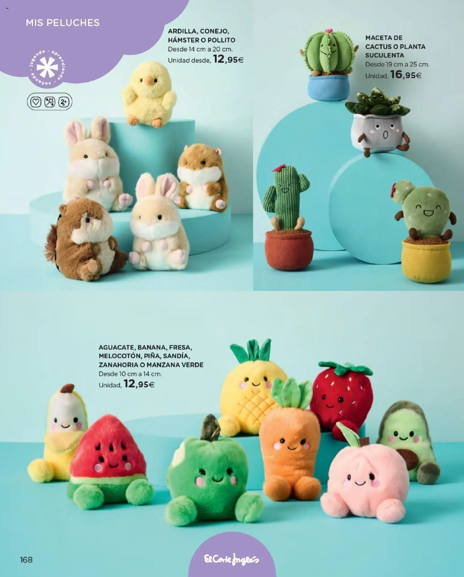 Nuevas ofertas de El Corte Inglés válidas en toda la República Mexicana desde el 27.10.2025. ¡Encuentra las mejores ofertas en El Corte Inglés catálogo Juguetes! | Página: 168 | Productos: Manzana, Planta, Maceta, Zanahoria