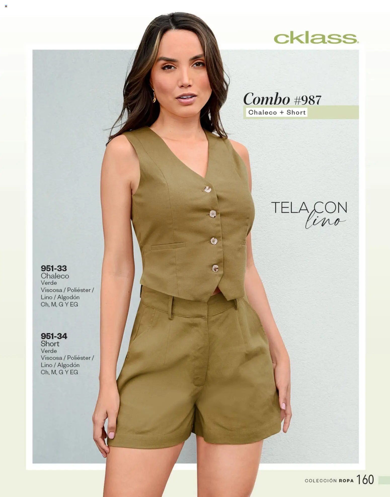 Nuevas ofertas de Cklass válidas en toda la República Mexicana desde el 05.03.2026. ¡Encuentra las mejores ofertas en Cklass catálogo Complemento Verano Calzado! | Página: 391 | Productos: Chaleco, Algodón, Ropa, Short