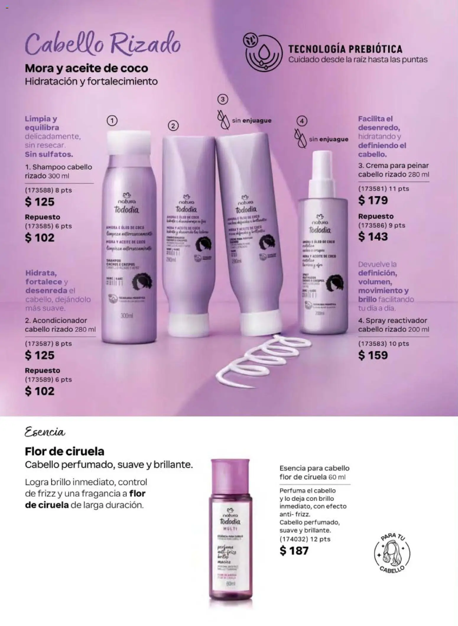 Nuevas ofertas de Natura válidas en toda la República Mexicana desde el 13.03.2026. ¡Encuentra las mejores ofertas en Natura campaña 5 2026! | Página: 142 | Productos: Crema, Brillo, Aceite, Acondicionador