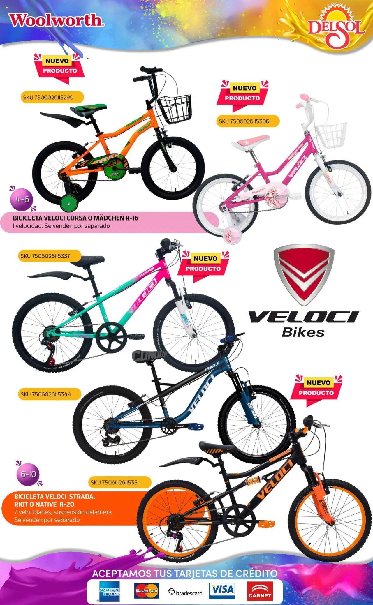 Nuevas ofertas de Del Sol y Woolworth válidas en toda la República Mexicana desde el 07.10.2025. ¡Encuentra las mejores ofertas en Del Sol y Woolworth - Catálogo Castillo Del Juguete! | Página: 217