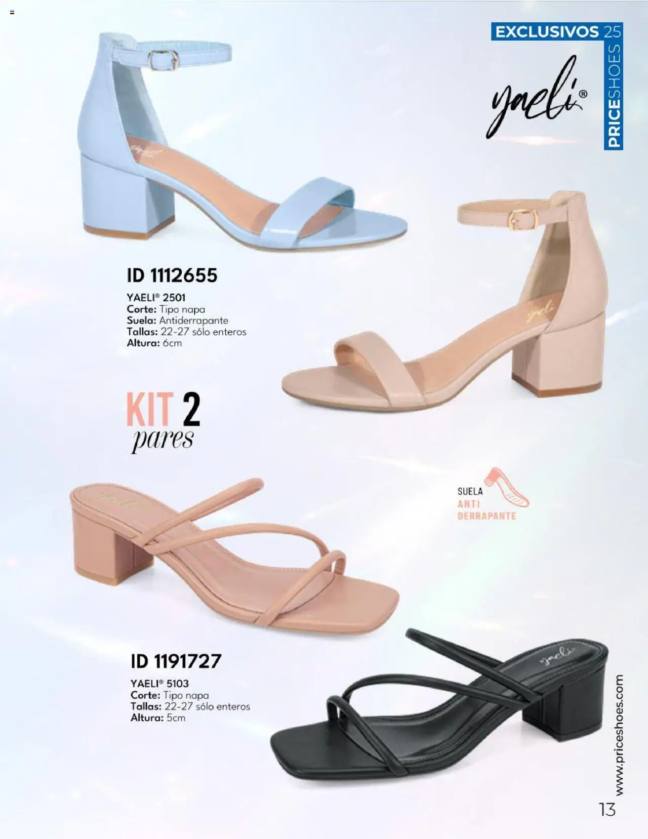 Nuevas ofertas de Price Shoes válidas en toda la República Mexicana desde el 26.06.2025. ¡Encuentra las mejores ofertas en Price Shoes catálogo Botas ! | Página: 13