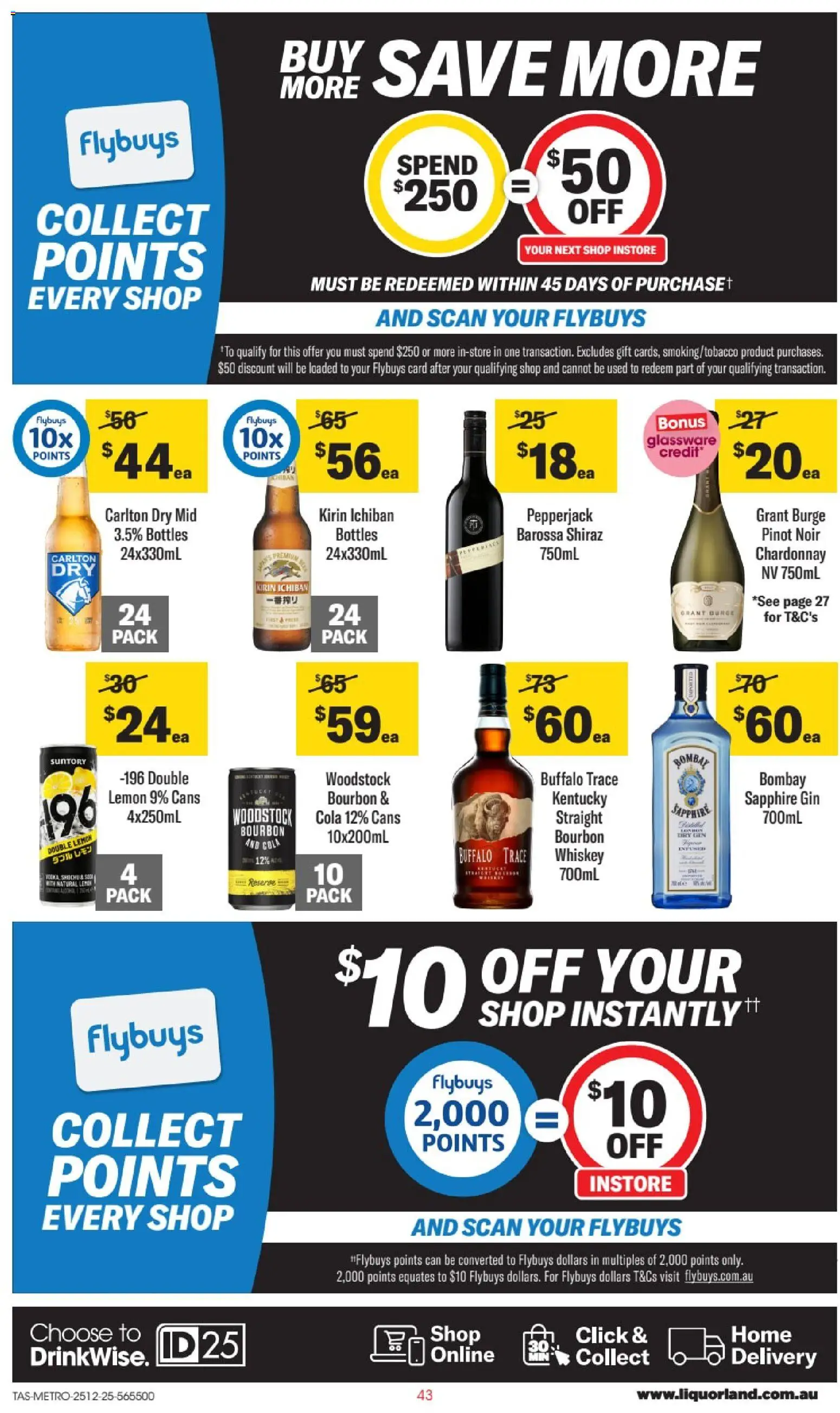 Liquorland catalogue - valid from 25.12.2025 | Page: 2 | Products: Glassware, Gin, Whiskey, Lemon