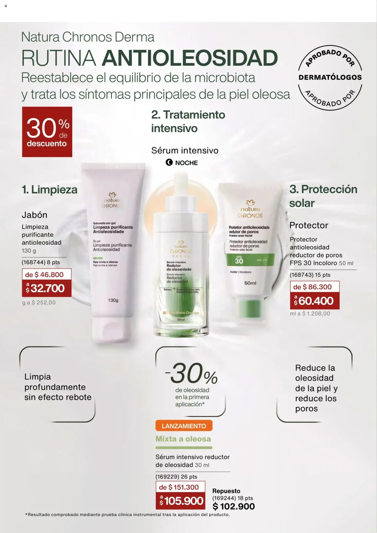 Natura revista - valida desde el 13.11.2025 | Página: 103 | Productos: Serum, Protector solar, Jabón