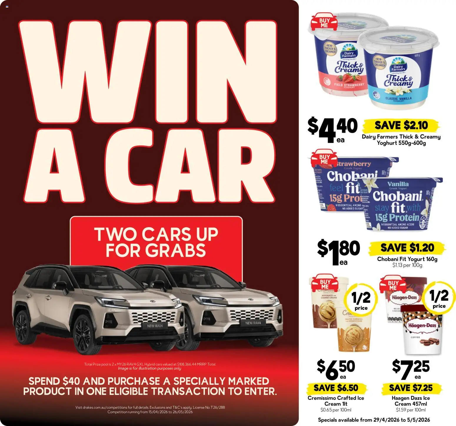 Drakes catalogue - valid from 29.04.2026 | Page: 2 | Products: Dairy, Coffee, Cream, Sugar