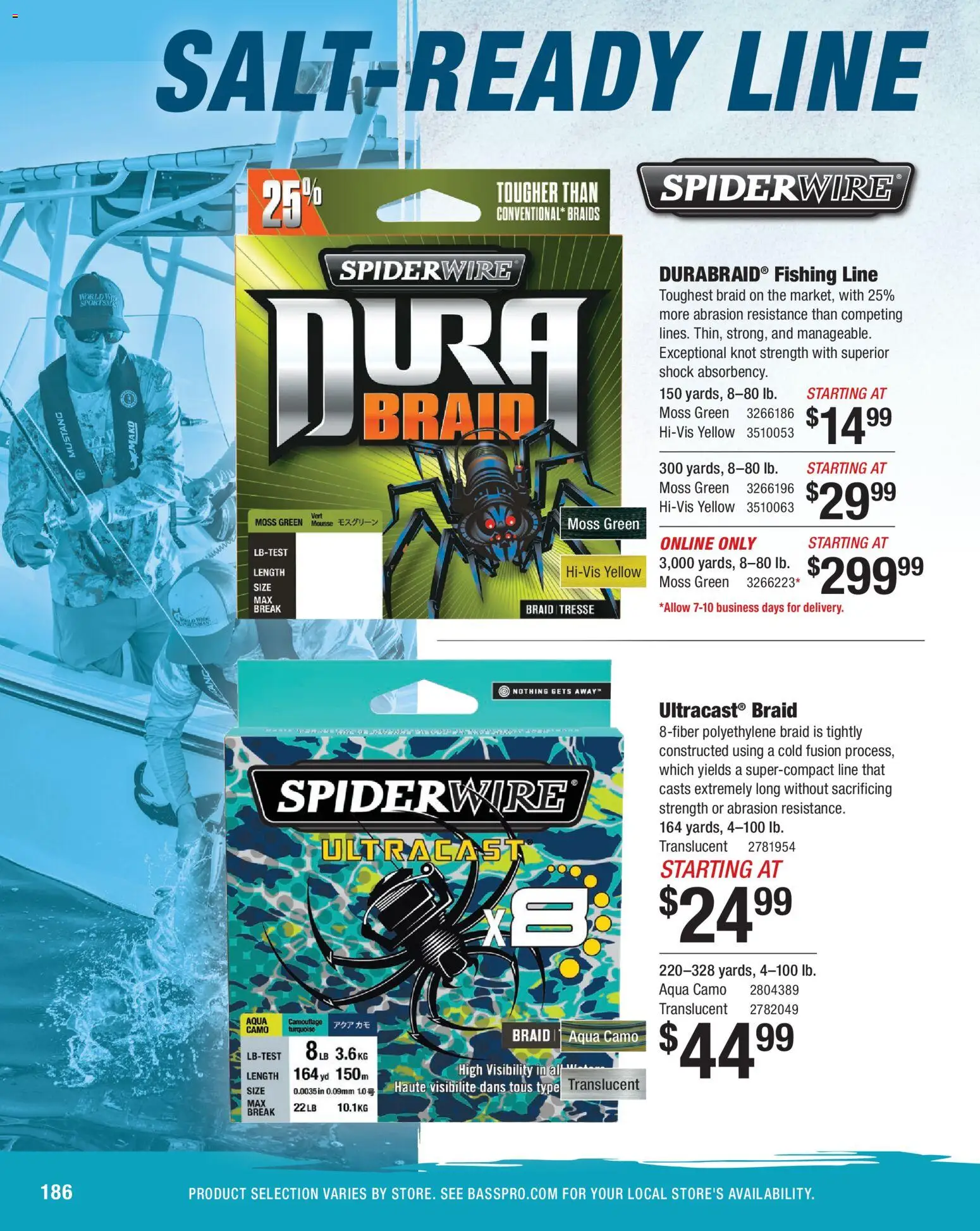 Cabela's Saltwater Specialist 26 - valid from 15.12.2025 | Page: 186 | Products: Fusion, Shock