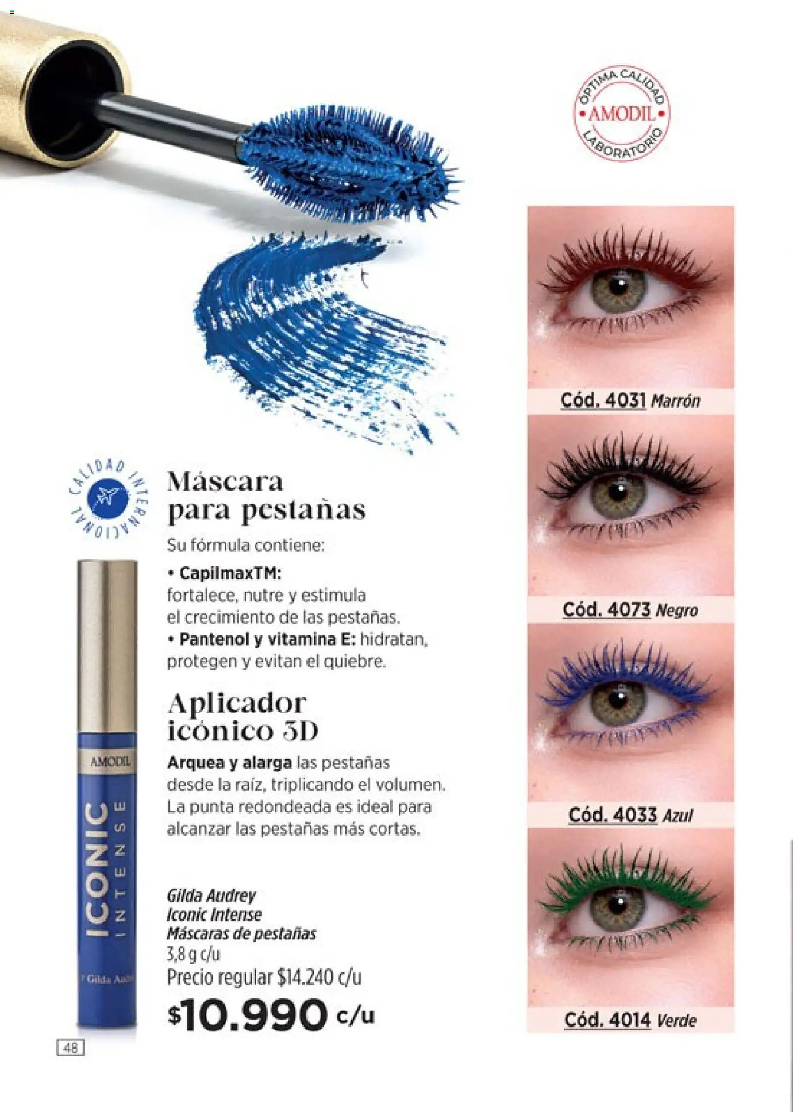 Amodil - Campaña 8 │ válido desde el 08.04.2026 | Página: 48 | Productos: Máscara