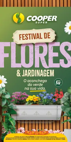 Cooper - Ofertas Especial Flores e Jardinagem - Pré-Visualização do folheto da loja Cooper, válido de 10.09.2025