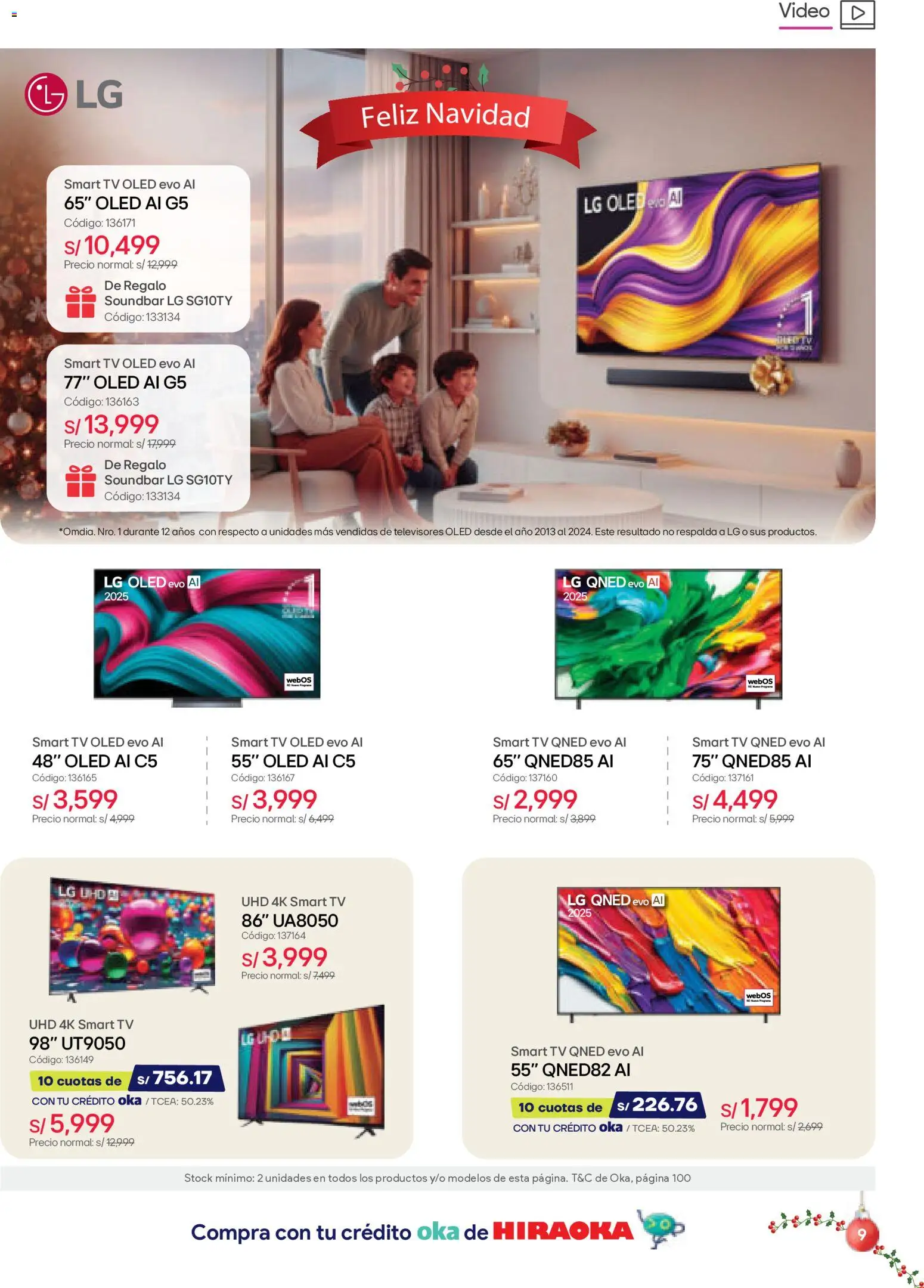 Catálogo Hiraoka válido desde 06.12.2025 | Página: 9 | Productos: Video