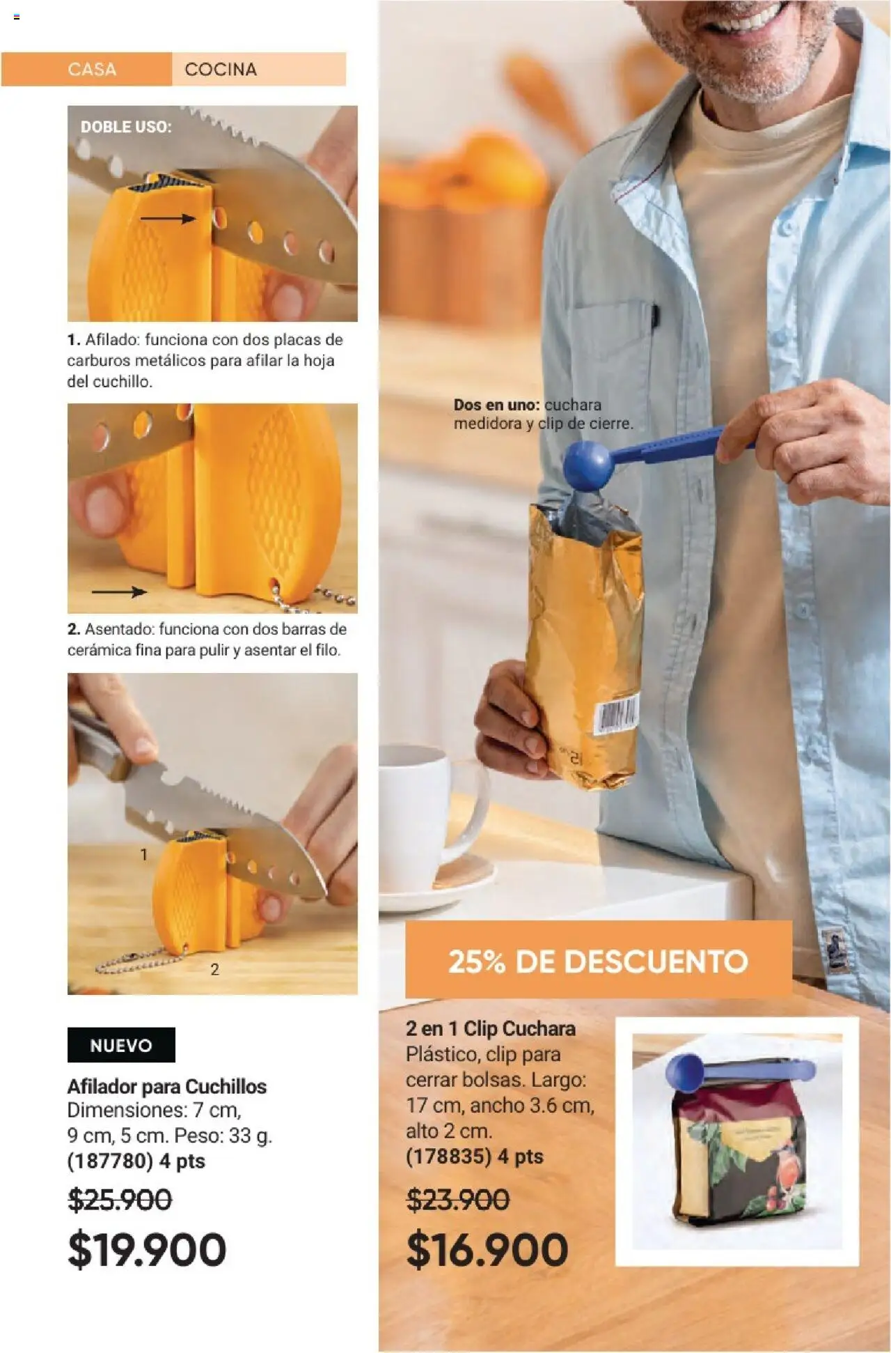 Avon revista - valida desde el 01.08.2025 | Página: 29 | Productos: Cocina, Peso, Cerámica, Cuchara