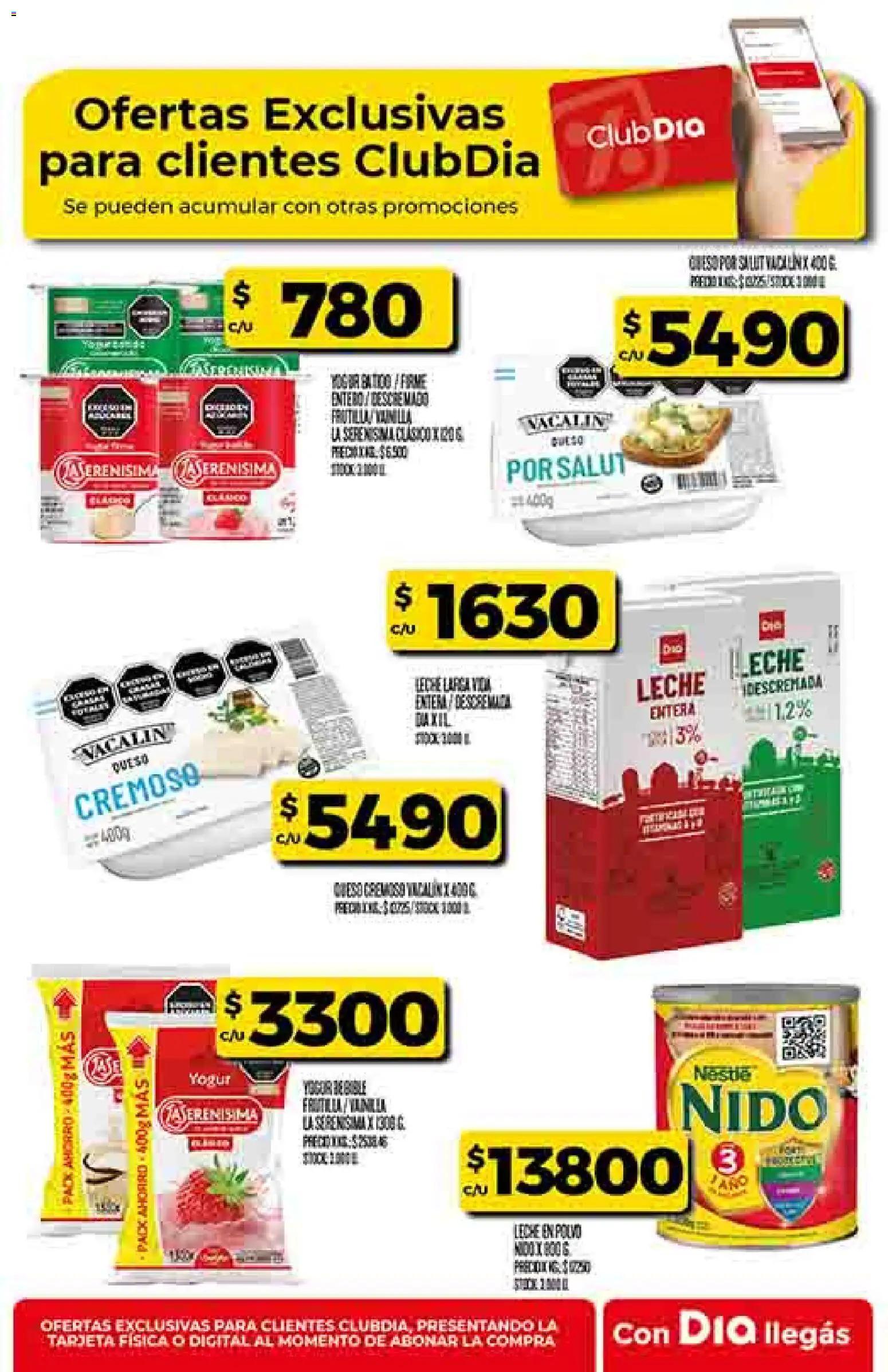 Dia - Ofertas - Salta y Jujuy │ válido desde el 11.02.2026 | Página: 49 | Productos: Leche en polvo, Polvo, Queso, Yogur