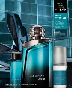 Vista previa de folleto Ésika - Campaña 15 de la Ésika válido desde 12.09.2025 | Página: 155 | Productos: Desodorante, Perfume