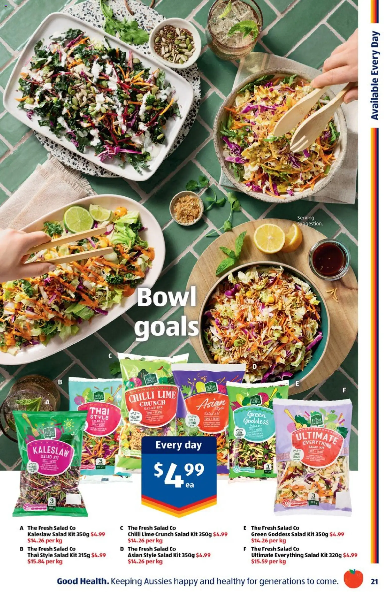 Aldi catalogue - valid from 25.02.2026 | Page: 21 | Products: Salad, Chilli, Lime