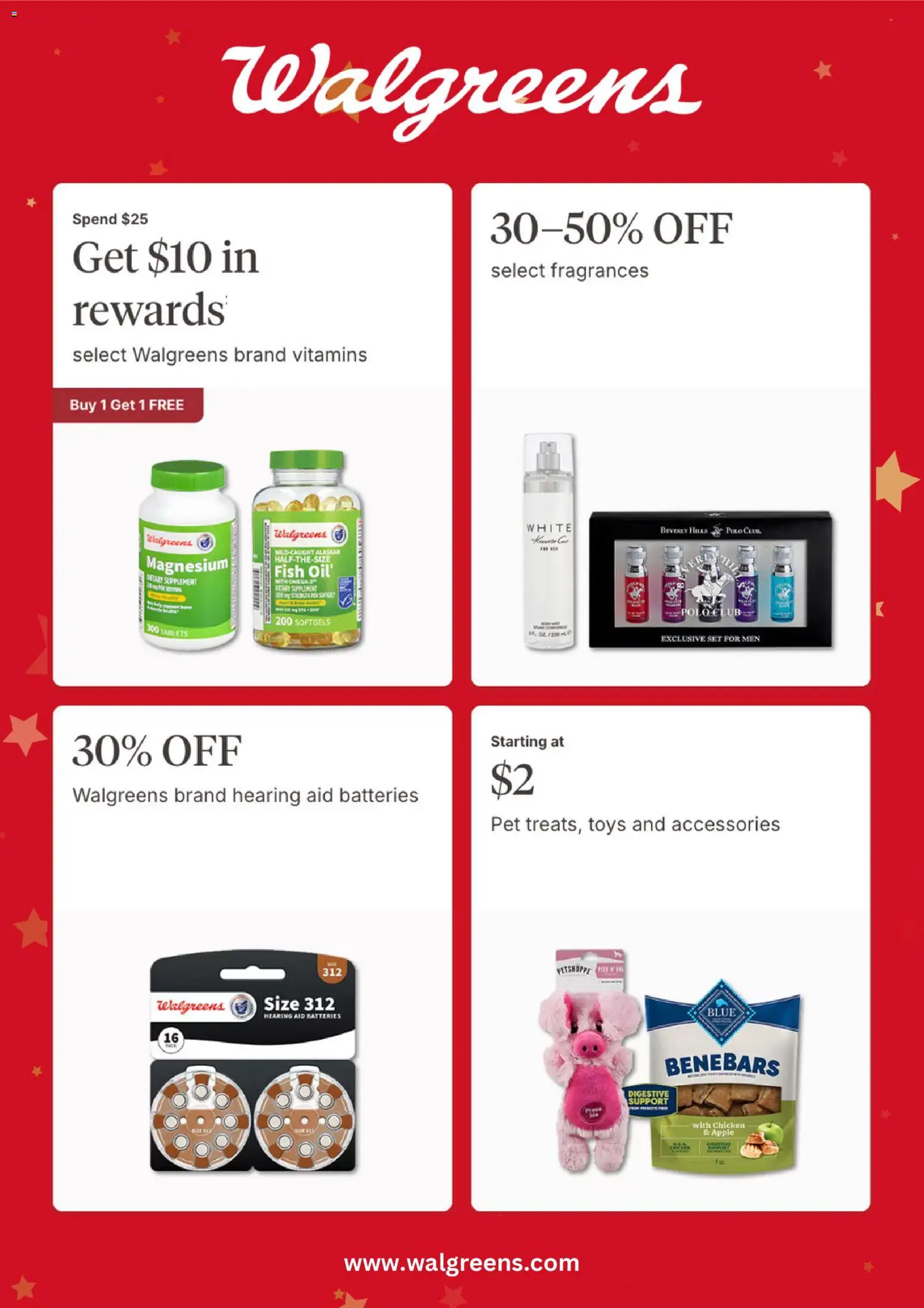 Walgreens Cyber Week - valid from 30.11.2025 | Page: 4 | Products: Magnesium, Fish Oil, Oil, Fish