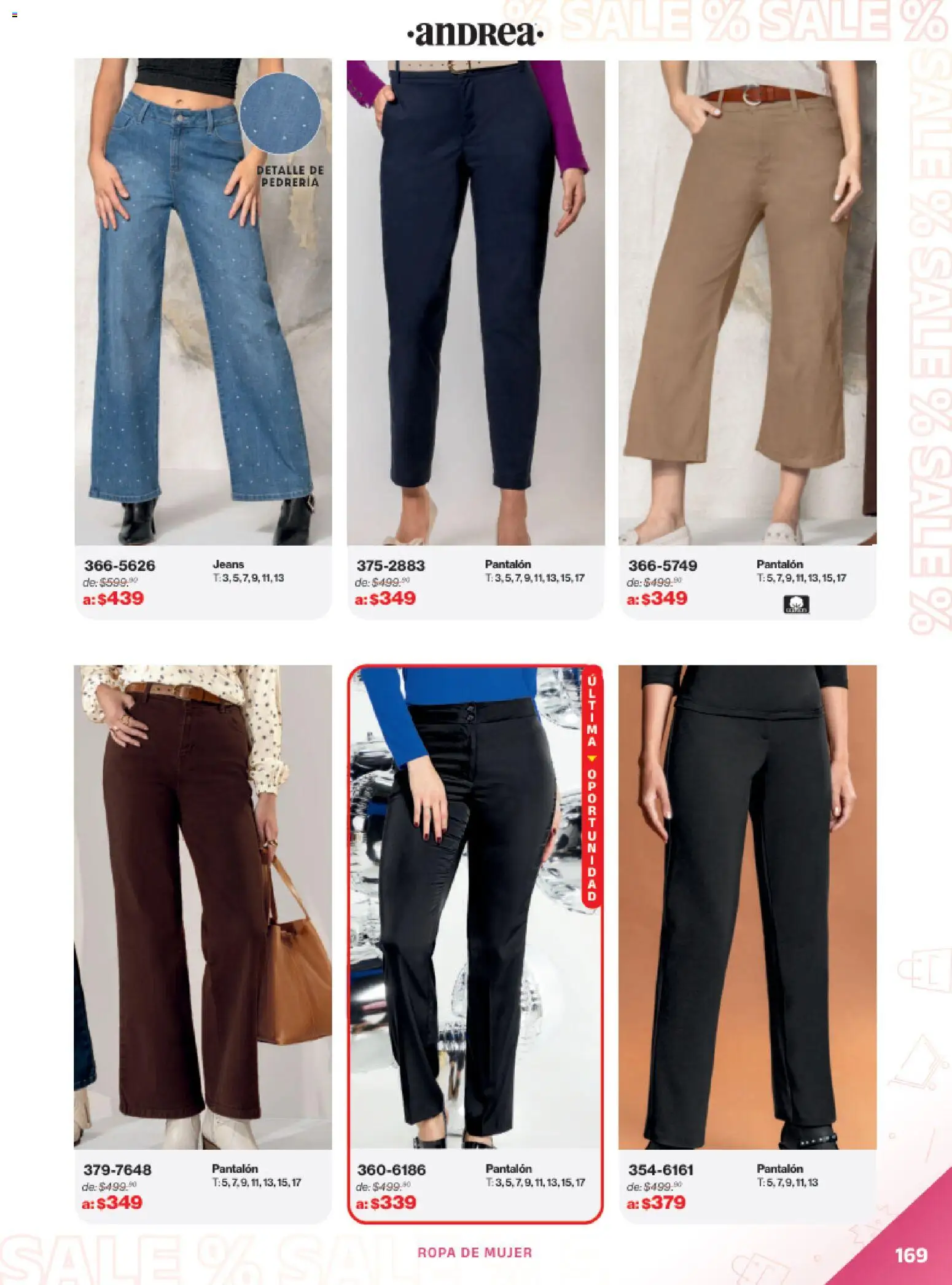 Nuevas ofertas de Andrea válidas en toda la República Mexicana desde el 21.12.2025. ¡Encuentra las mejores ofertas en Andrea catálogo Outlet! | Página: 169 | Productos: Ropa