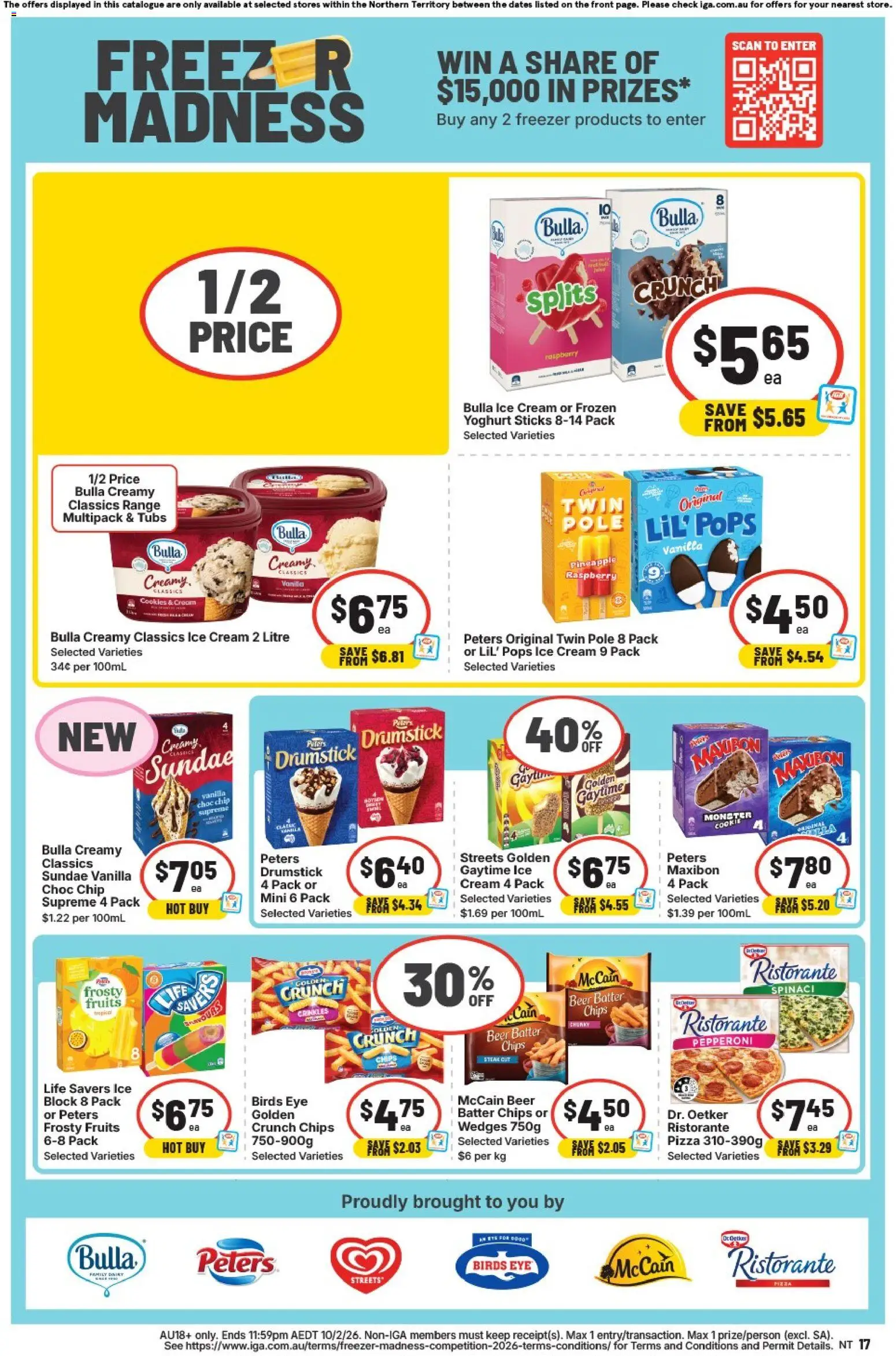 IGA catalogue - valid from 21.01.2026 | Page: 13 | Products: Pineapple, Chips, Cream, Fruits