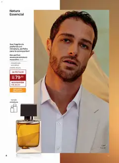 Natura - Ciclo 01/2026 - Pré-Visualização do folheto da loja Natura, válido de 26.12.2025 | Página: 8 | Produtos: Fragrância