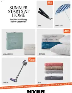 Preview of Myer Catalogue Bed, Bath & Living Home Essentials - valid from 14.10.2025