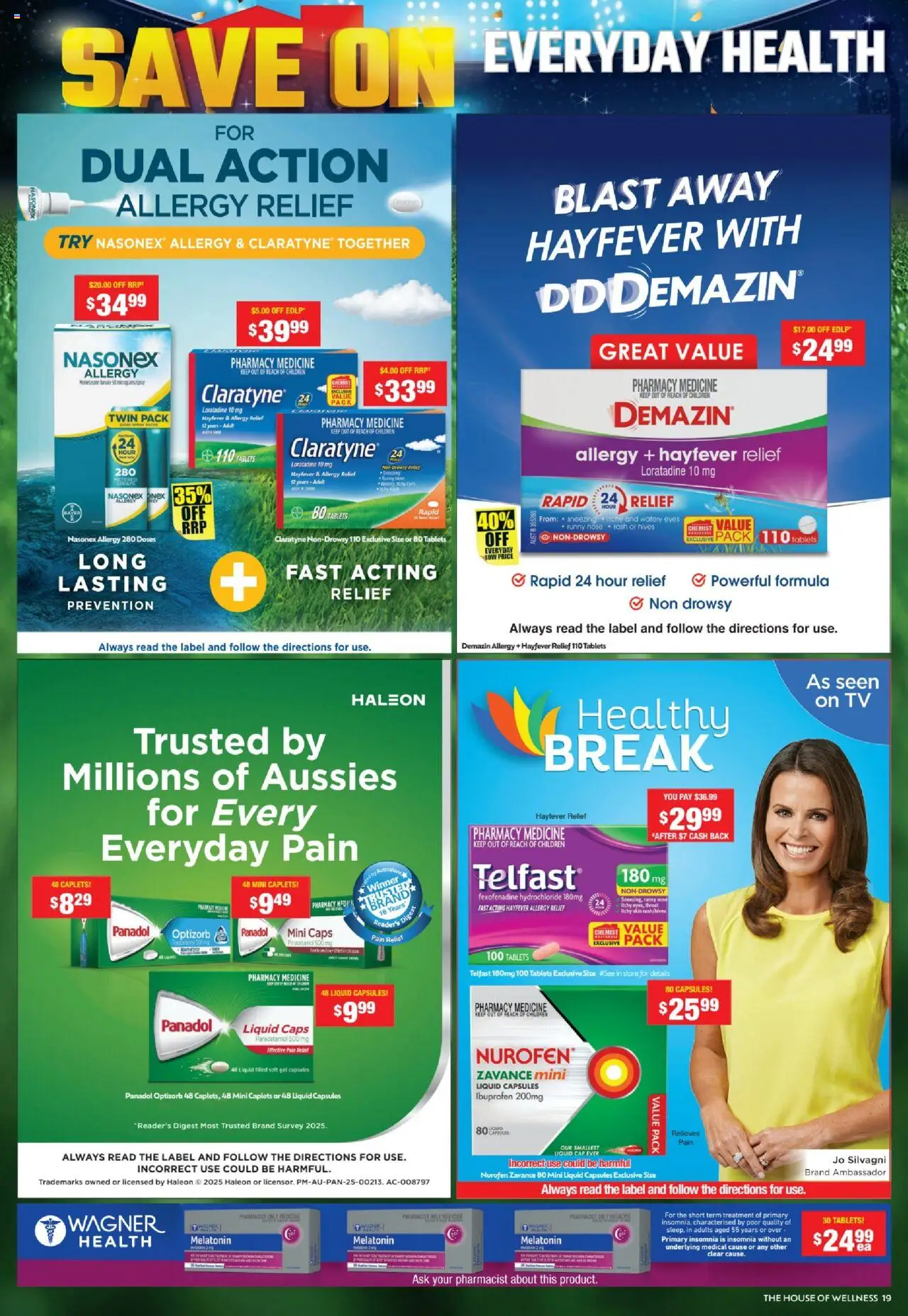 Chemist Warehouse catalogue - valid from 08.09.2025 | Page: 19 | Products: Curly, Cap, Tablets, Pain relief