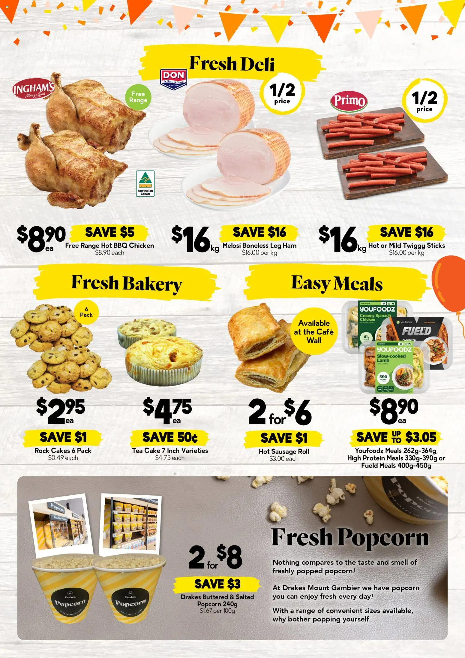 Drakes catalogue - valid from 12.11.2025 | Page: 3 | Products: Ham, Chicken, Lamb, Bakery