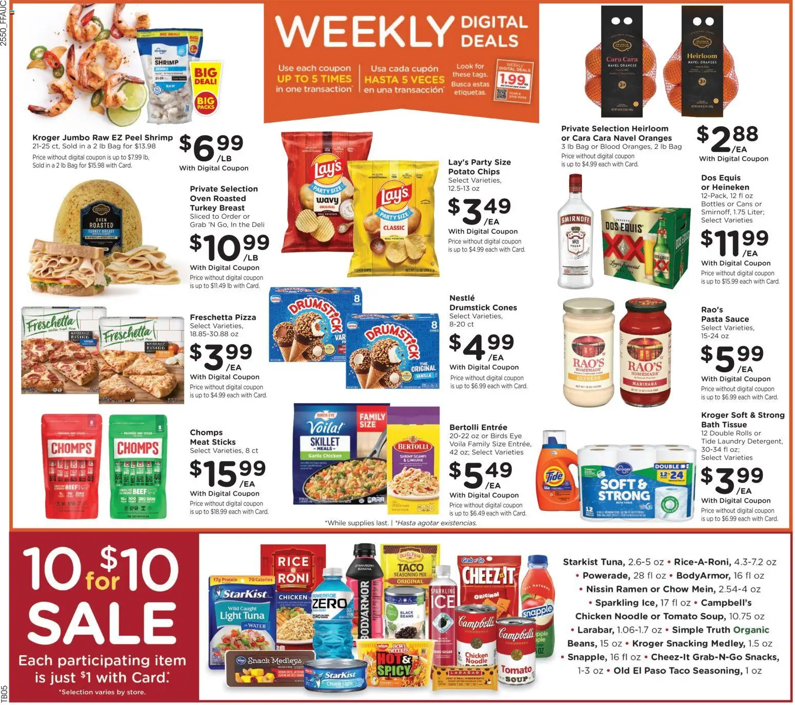 Fry's Food Weekly Ad - valid from 14.01.2026 | Page: 2 | Products: Noodles, Chips, Sugar, Garlic