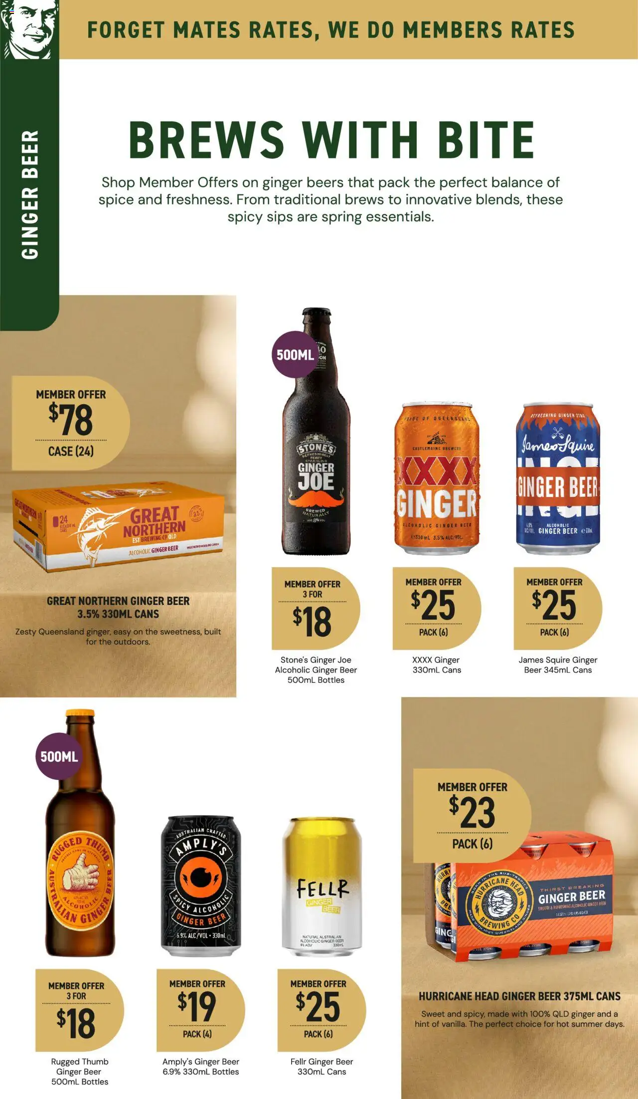 Dan Murphy's catalogue - valid from 25.09.2025 | Page: 33 | Products: Ginger, Beer, Case