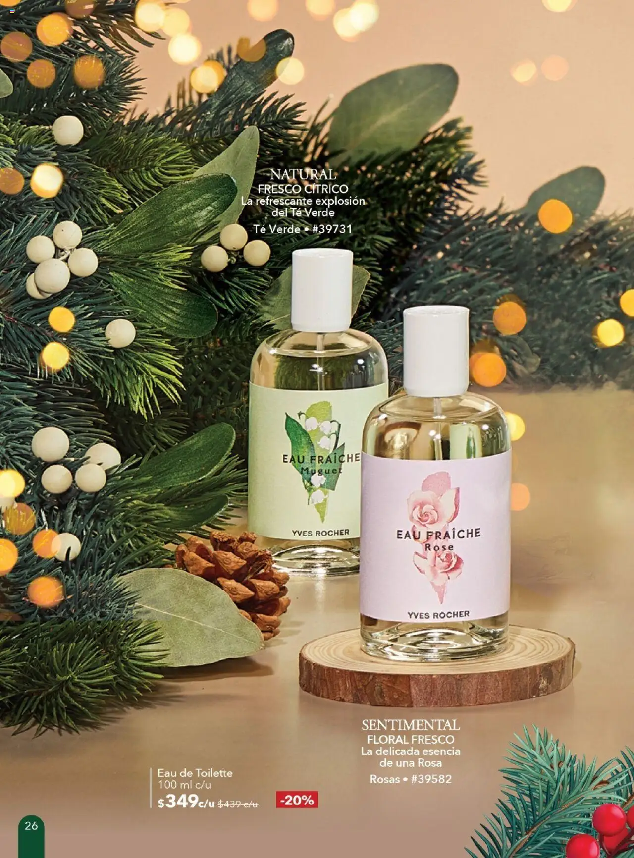 Nuevas ofertas de Yves Rocher válidas en toda la República Mexicana desde el 28.10.2025. ¡Encuentra las mejores ofertas en Yves Rocher - Campaña 15 2025! | Página: 26 | Productos: Té, Eau de toilette