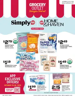 Preview of Grocery Outlet weekly ads valid from 22.10.2025