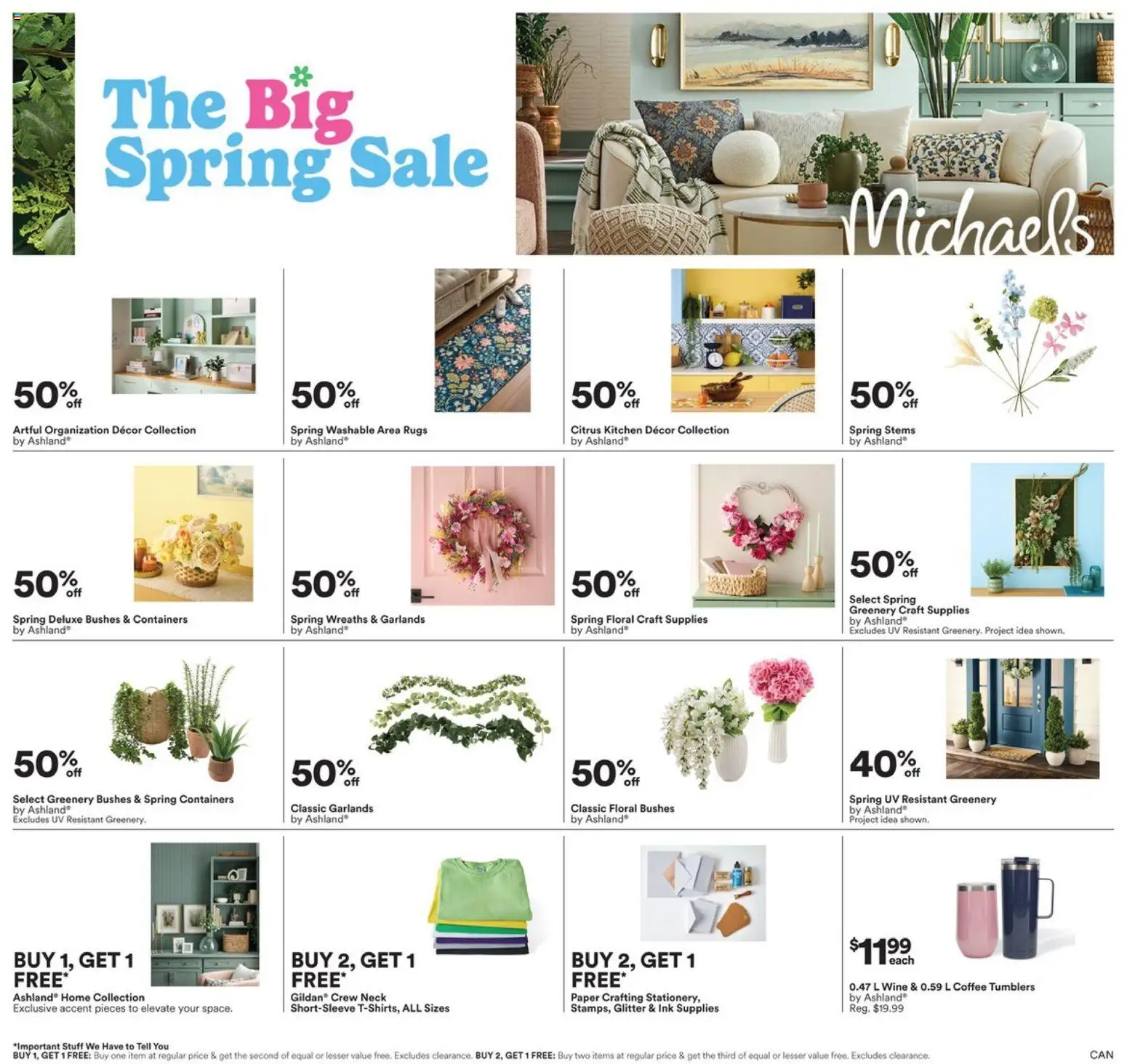 Michaels flyer valid from 27.02.2026 | Page: 1 | Products: Coffee, Wine