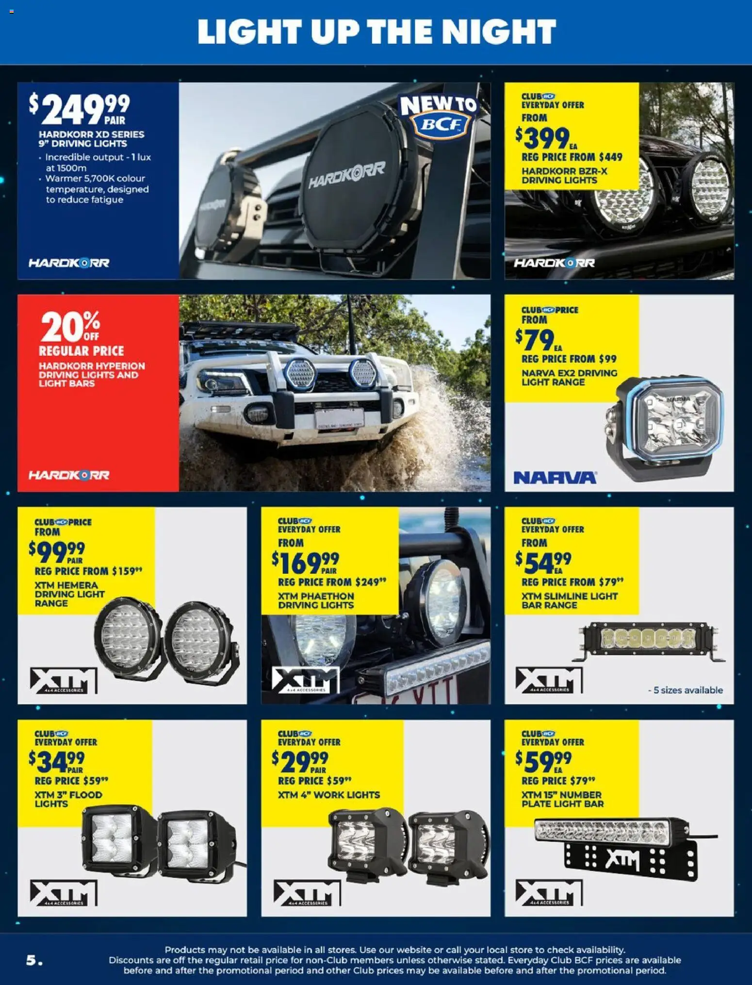 BCF catalogue - valid from 28.04.2026 | Page: 5 | Products: Light, Accessories