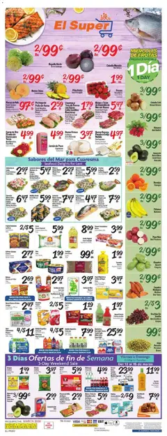 Preview of El Super weekly ads valid from 11.03.2026