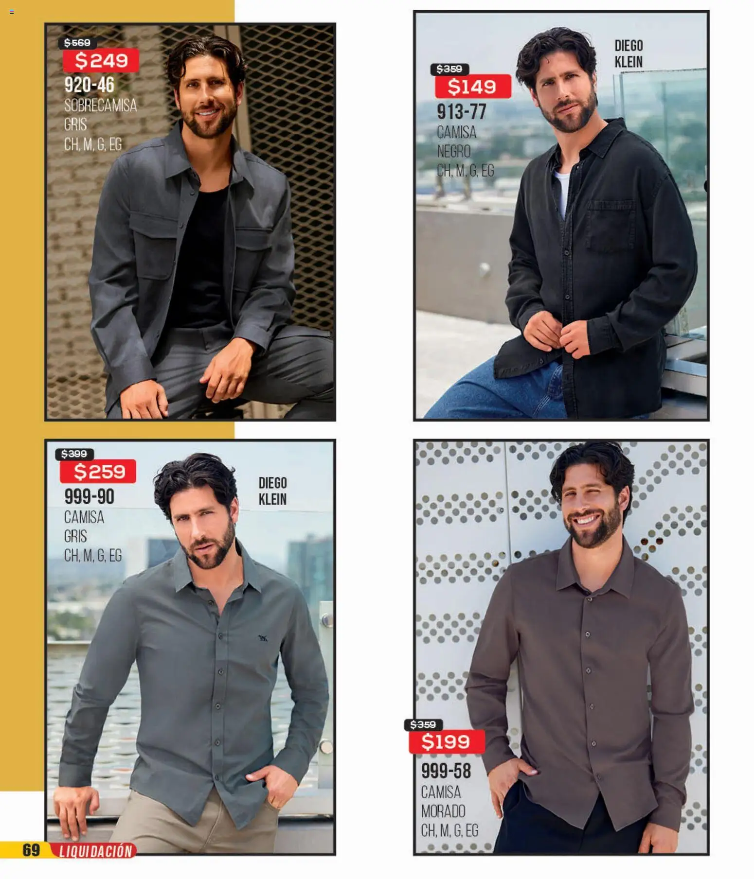 Nuevas ofertas de Cklass válidas en toda la República Mexicana desde el 18.03.2026. ¡Encuentra las mejores ofertas en Cklass catálogo Liquidación total calzado! | Página: 315 | Productos: Camisa