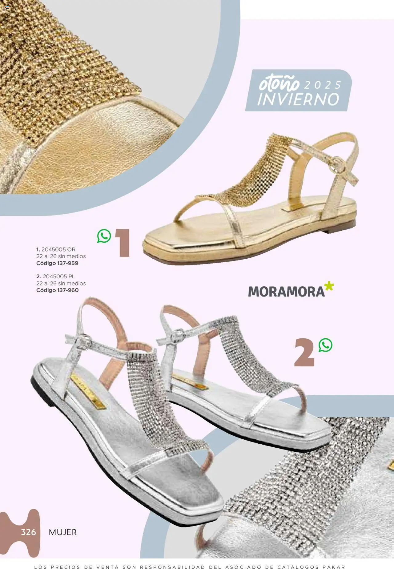 Nuevas ofertas de SC Pakar válidas en toda la República Mexicana desde el 24.07.2025. ¡Encuentra las mejores ofertas en SC Pakar Catálogo Mujer otoño / invierno! | Página: 326