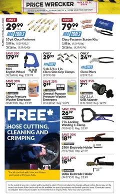 Preview of Princess Auto flyer - Price Wrecker from shop Princess Auto valid from 01.03.2026 | Page: 31