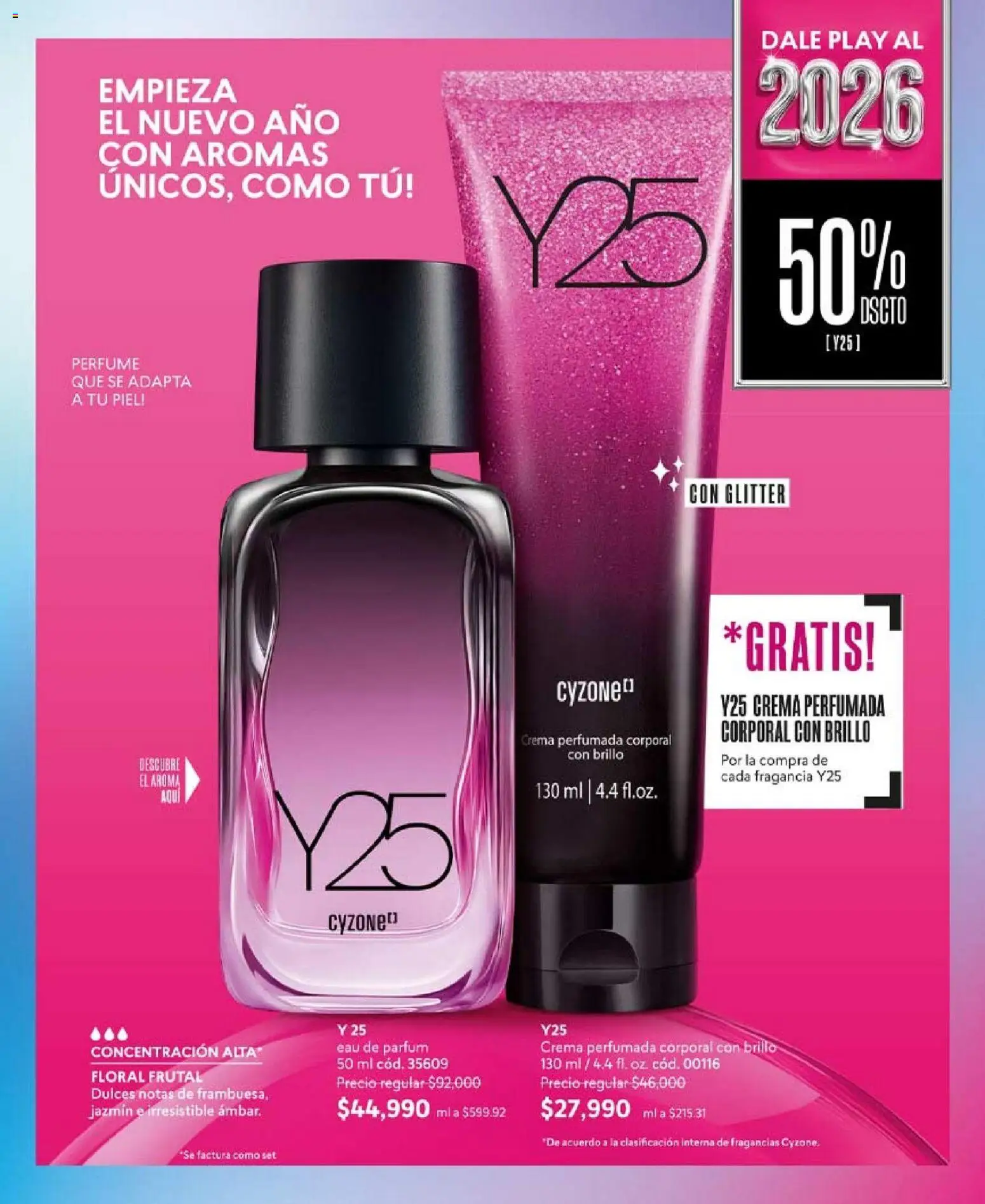 CyZone revista - valida desde el 01.01.2026 | Página: 100 | Productos: Crema, Glitter, Brillo, Perfume