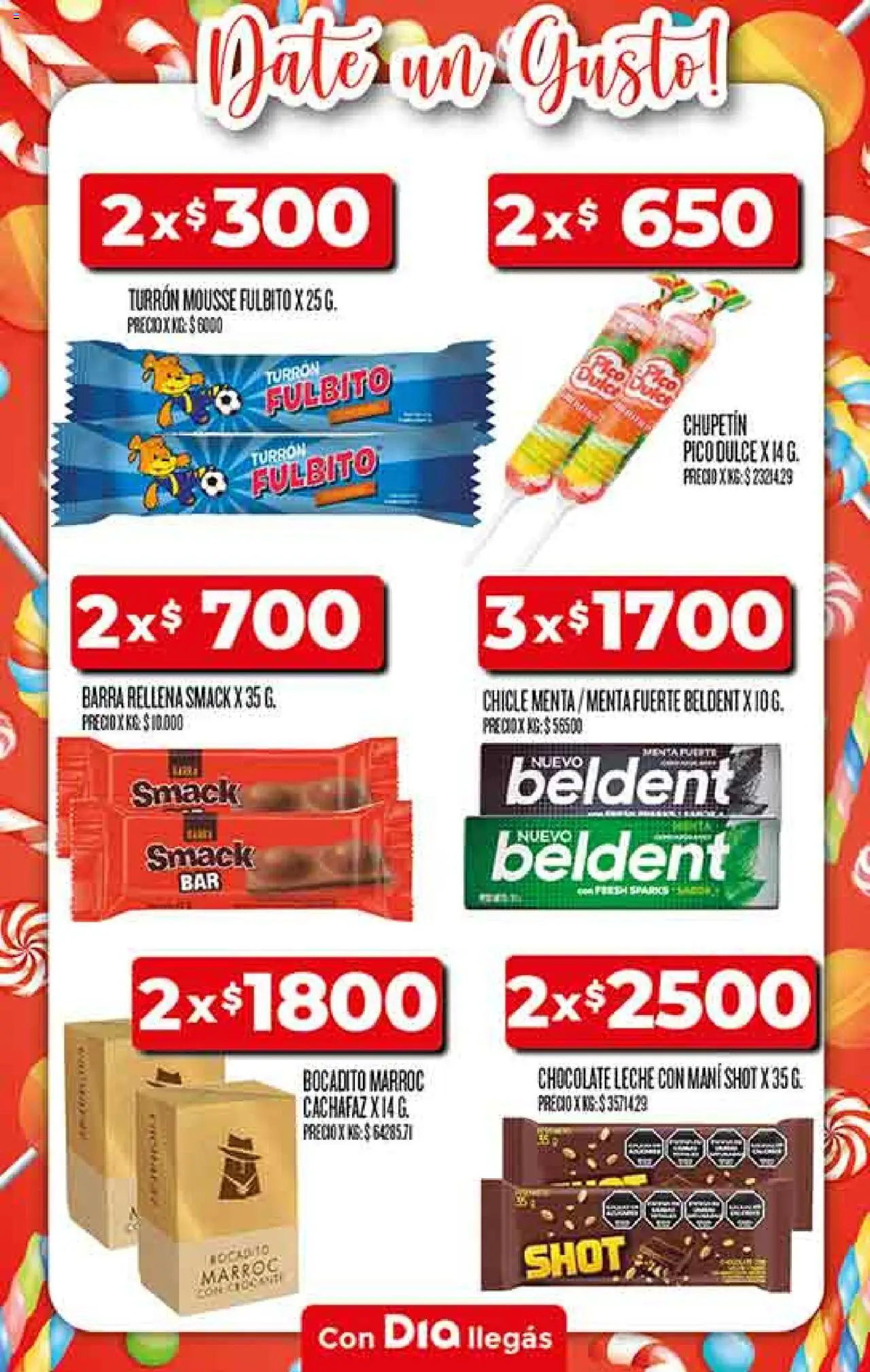 Supermercado DIA Ofertas │ válido desde el 06.08.2025 | Página: 39 | Productos: Pico, Mani, Mousse, Chocolate